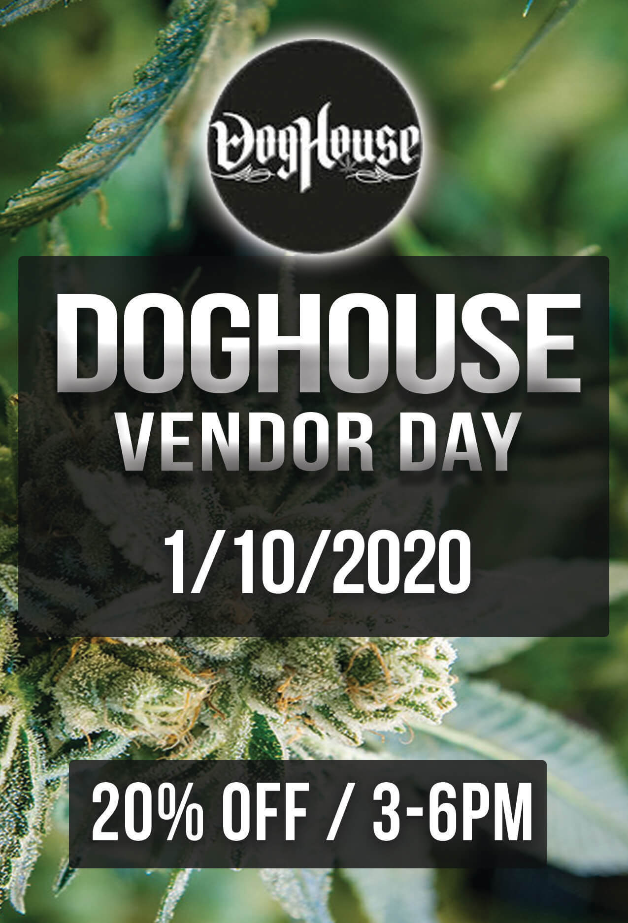 DOGHOUSE Vendor Day – 1/10/2020